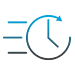 An icon of a clock.